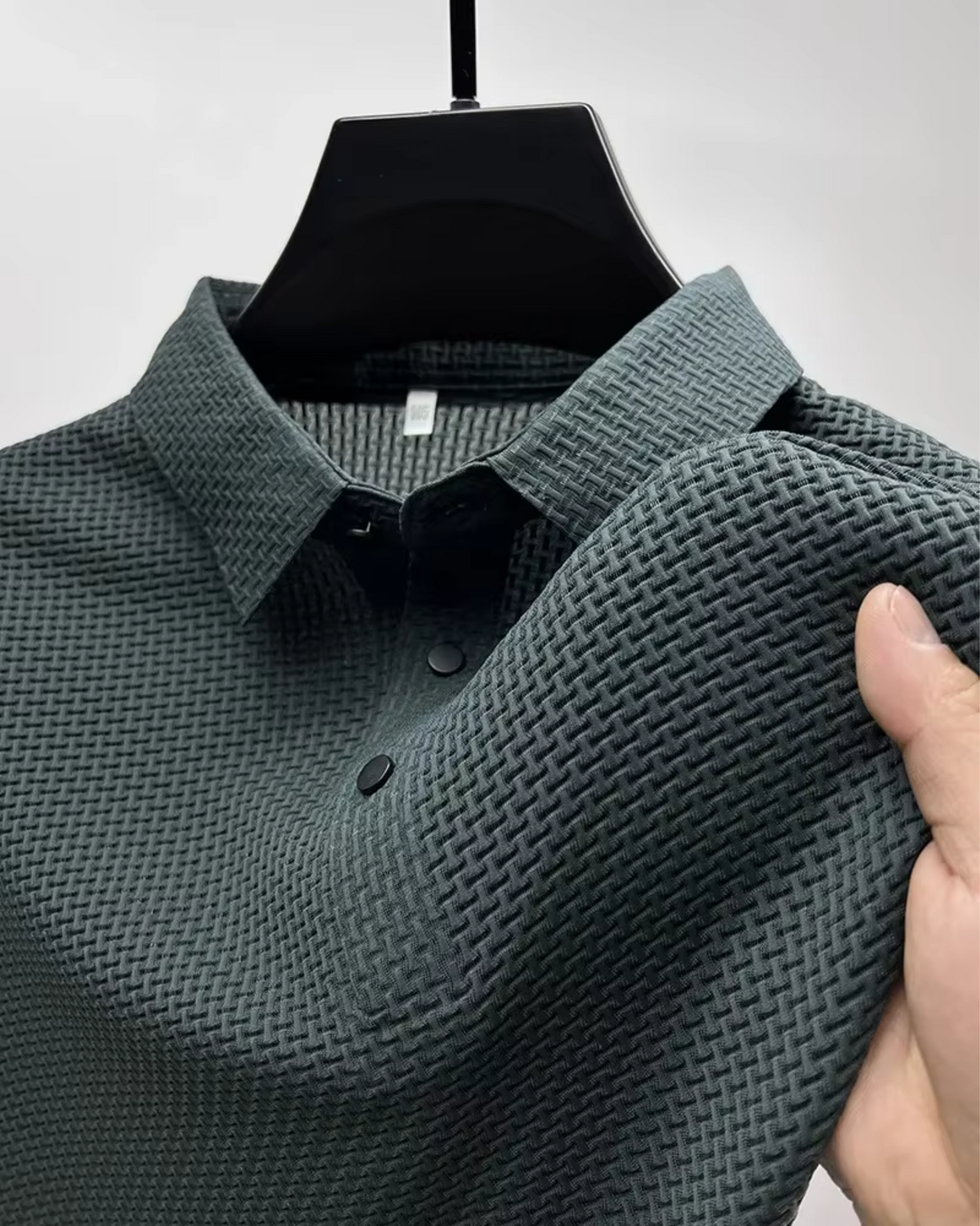 Erik™ | WaffleTech Polo för Sval Sommarstil
