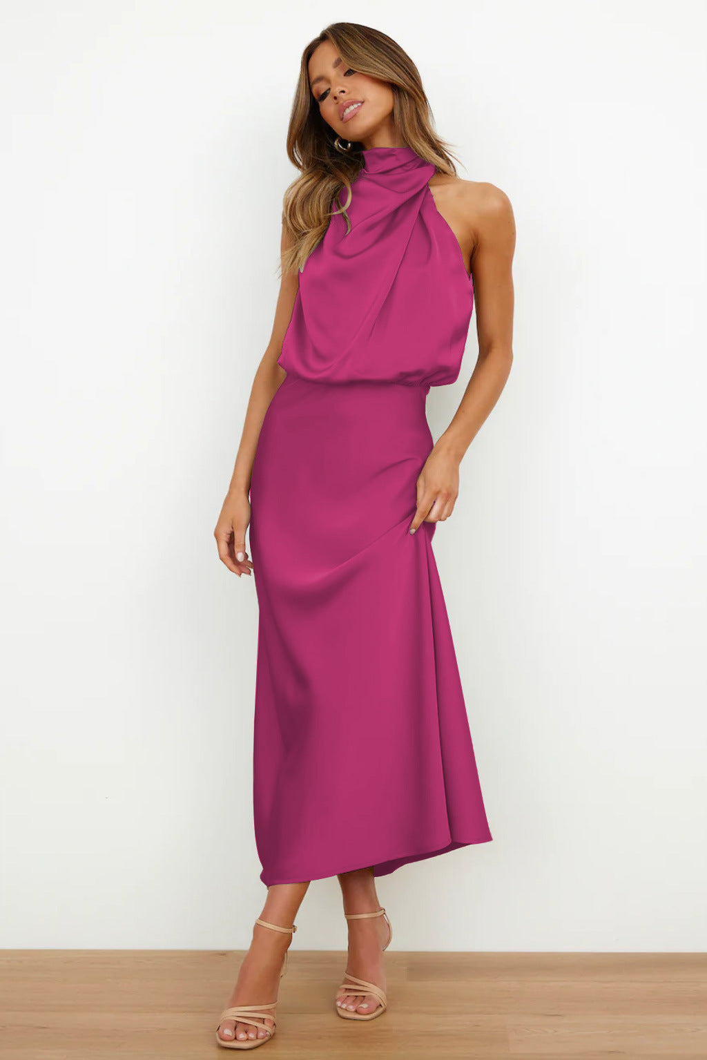 Benthe™ | Lyxig Midiklänning med Off-Shoulder-design