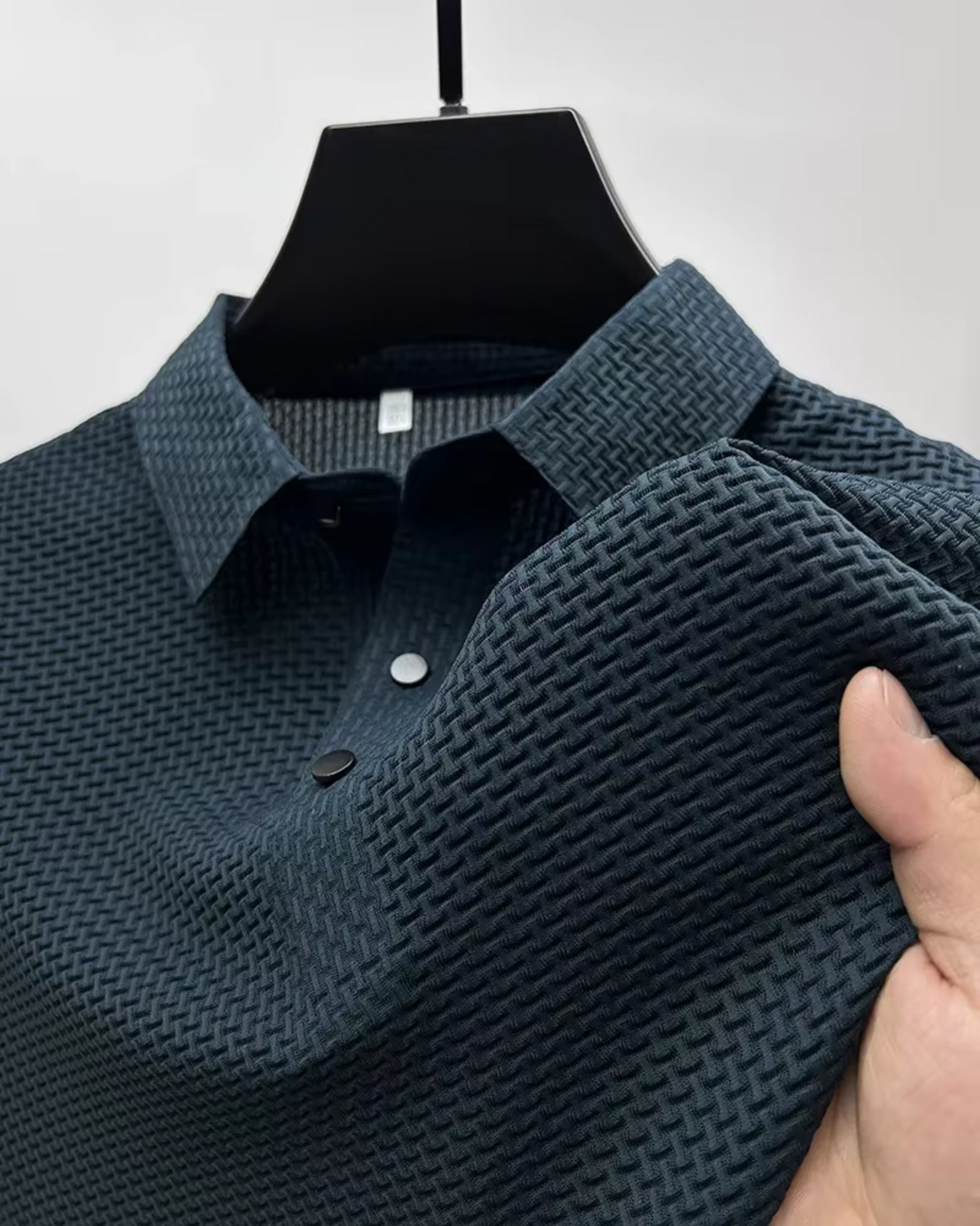 Erik™ | WaffleTech Polo för Sval Sommarstil