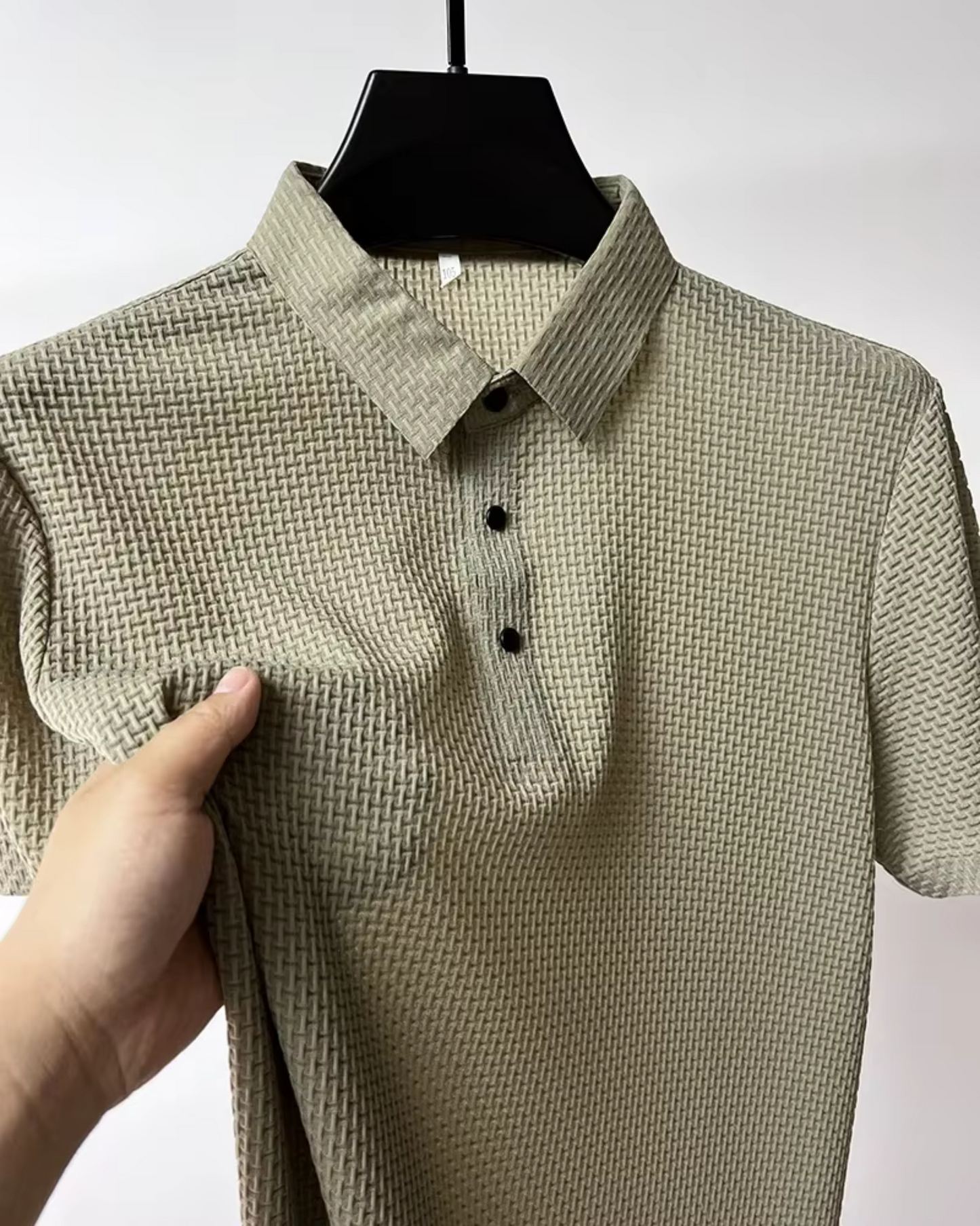 Erik™ | WaffleTech Polo för Sval Sommarstil