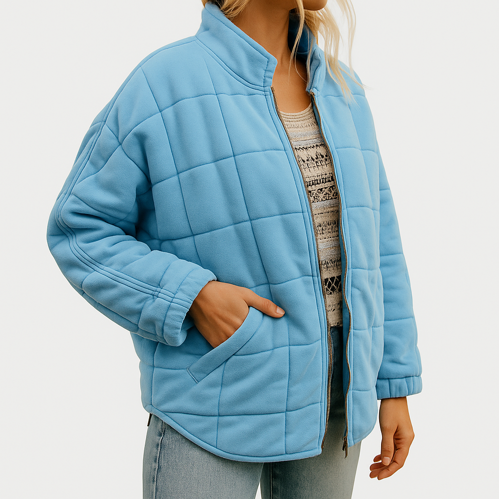 Nicki™ | Oversized Quiltad Jacka för Kvinnor