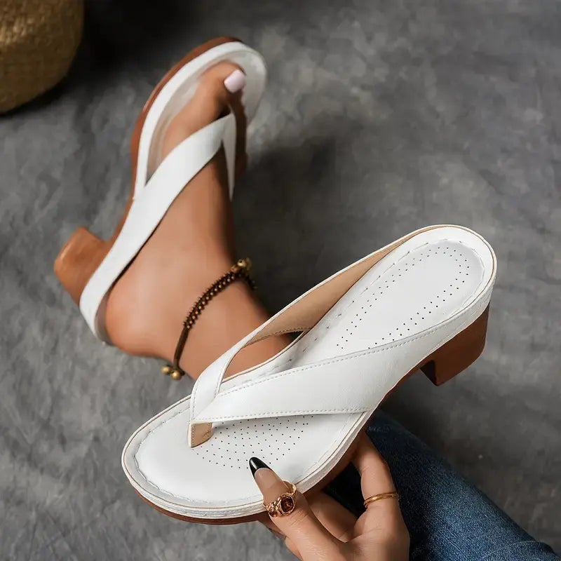 ASCEND™ | Stödjande & Stilsäkra Ortopediska Sandaler med Klack