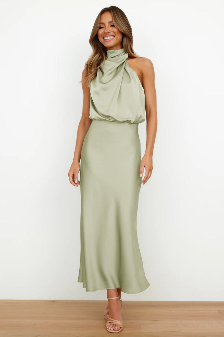Benthe™ | Lyxig Midiklänning med Off-Shoulder-design