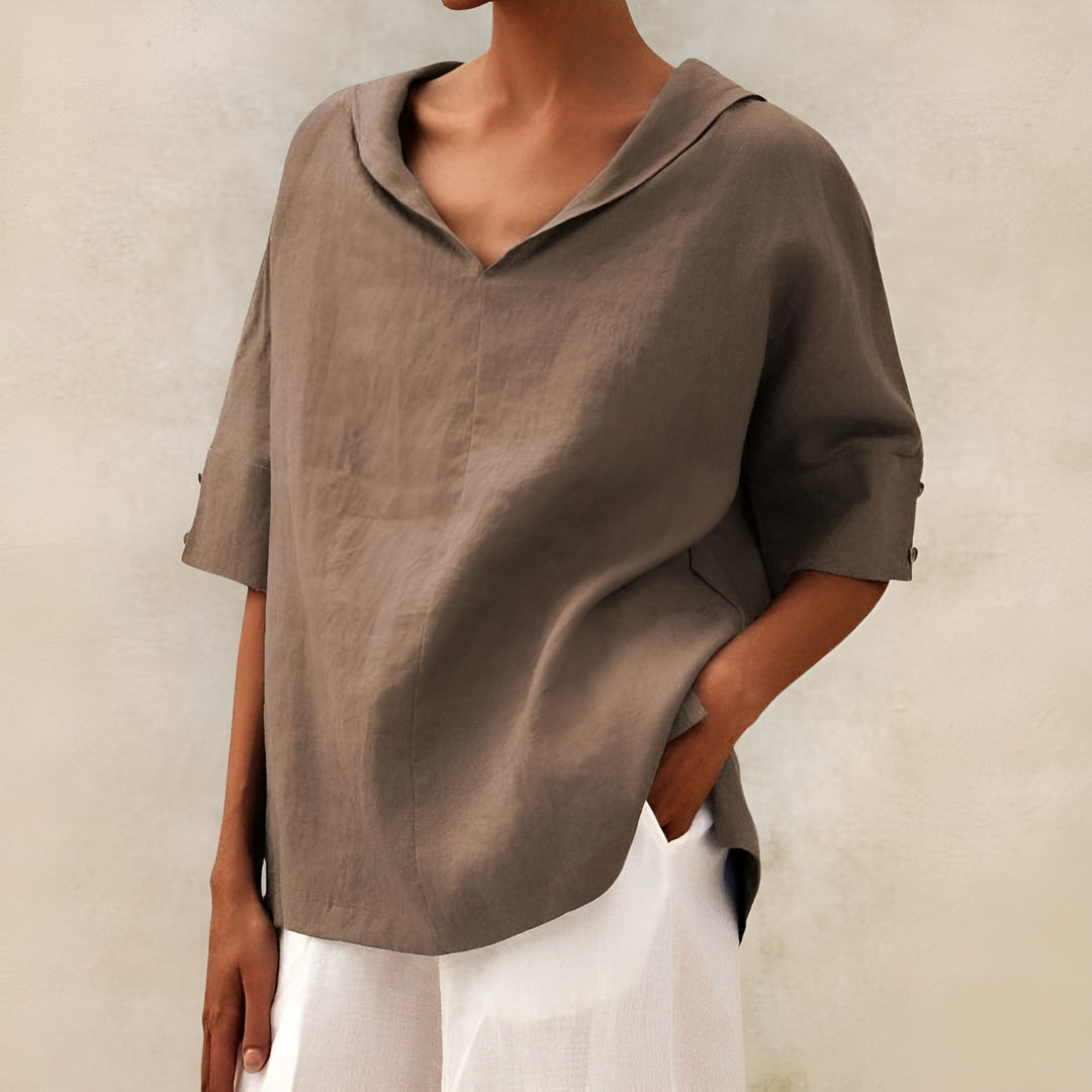 Märta™ | Lätt och Elegant Blus för Varje Dag
