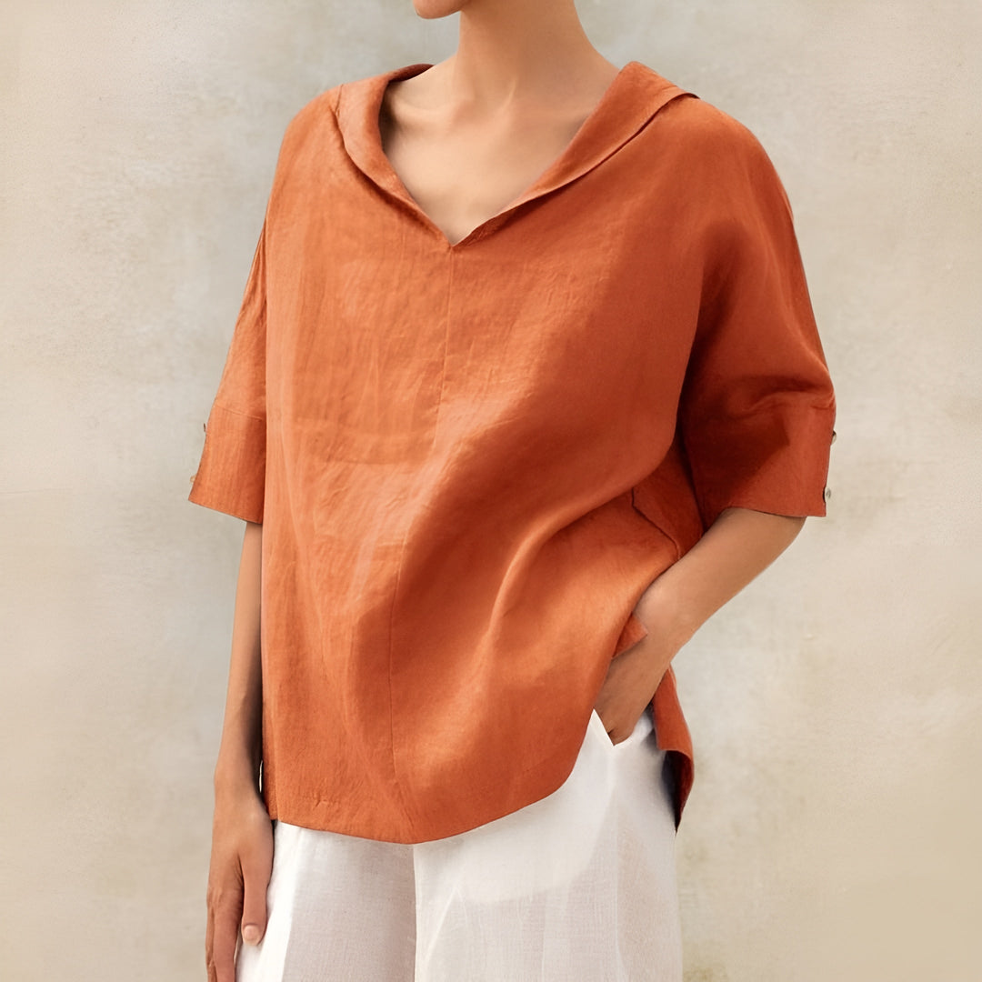 Märta™ | Lätt och Elegant Blus för Varje Dag