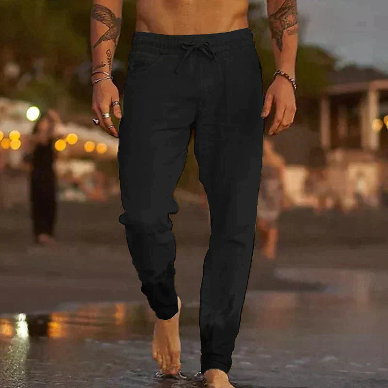 Solhem™ | Linnebyxor för Strand & Sommar