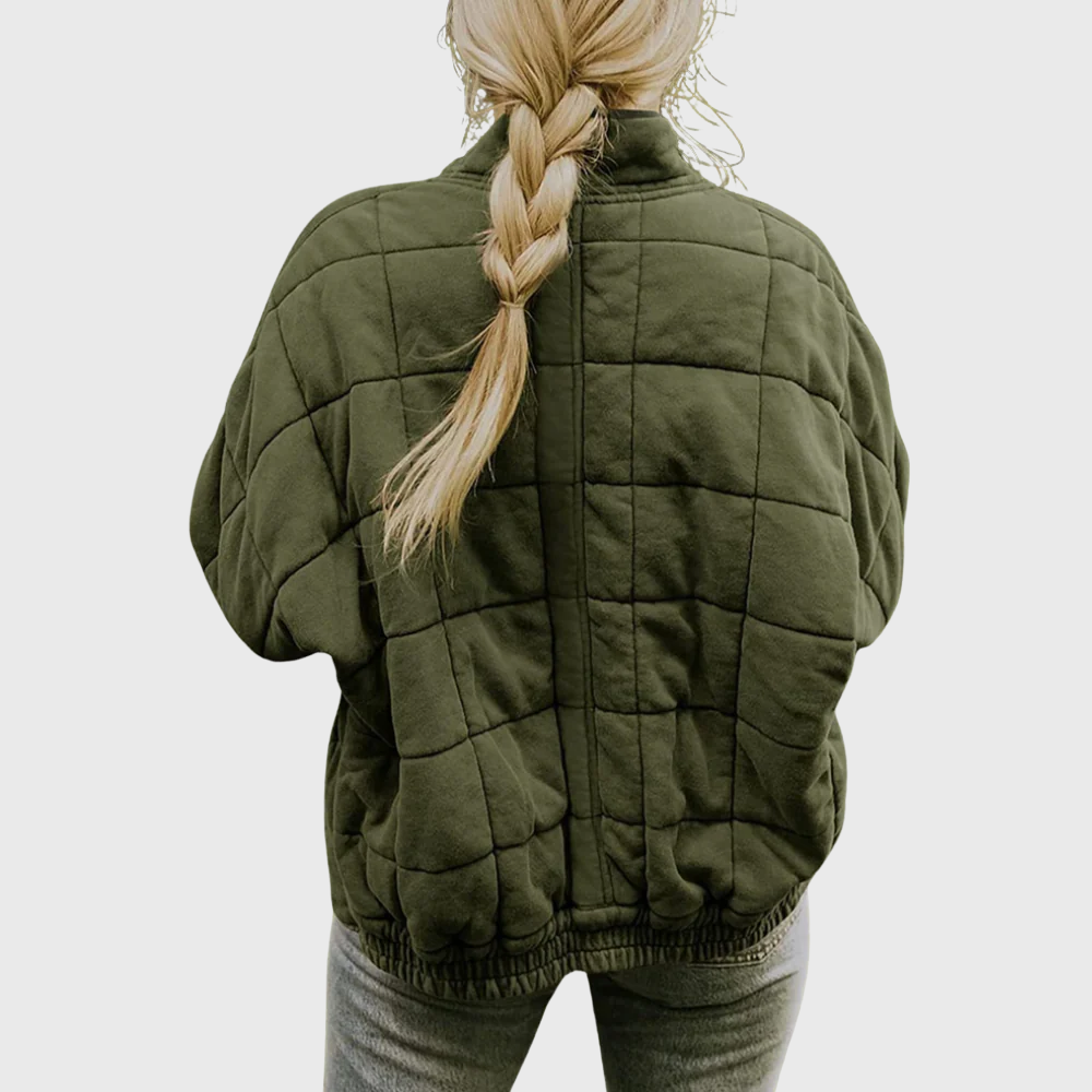 Nicki™ | Oversized Quiltad Jacka för Kvinnor