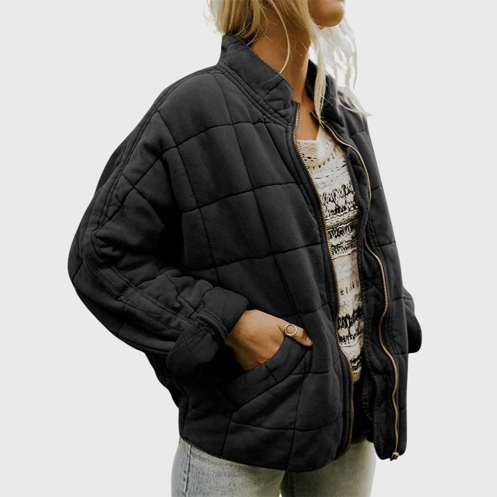 Nicki™ | Oversized Quiltad Jacka för Kvinnor