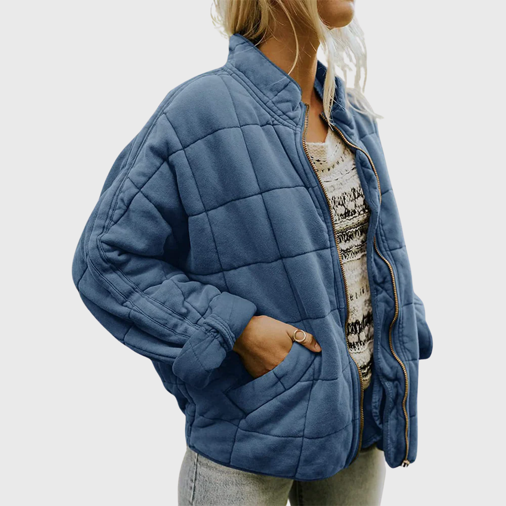 Nicki™ | Oversized Quiltad Jacka för Kvinnor