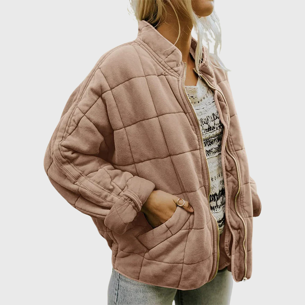 Nicki™ | Oversized Quiltad Jacka för Kvinnor