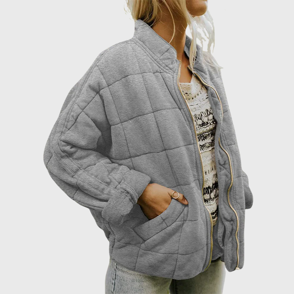 Nicki™ | Oversized Quiltad Jacka för Kvinnor