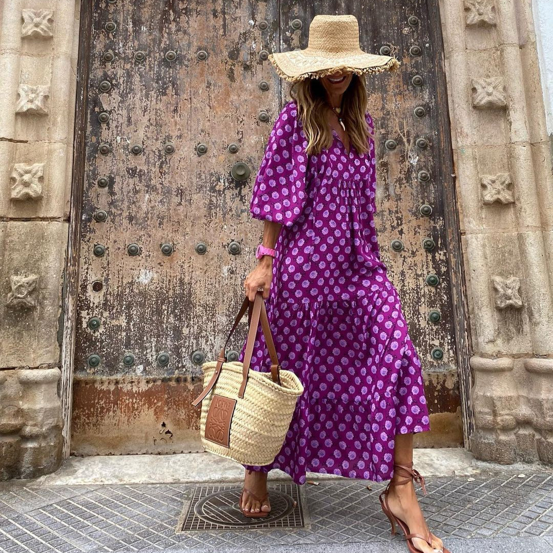 Maja™ | Elegant Sommarklänning med Stil & Komfort