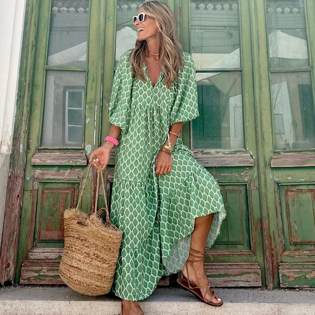Maja™ | Elegant Sommarklänning med Stil & Komfort