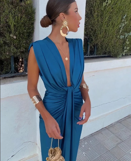 Moriah™ | Elegant Plisserad Klänning