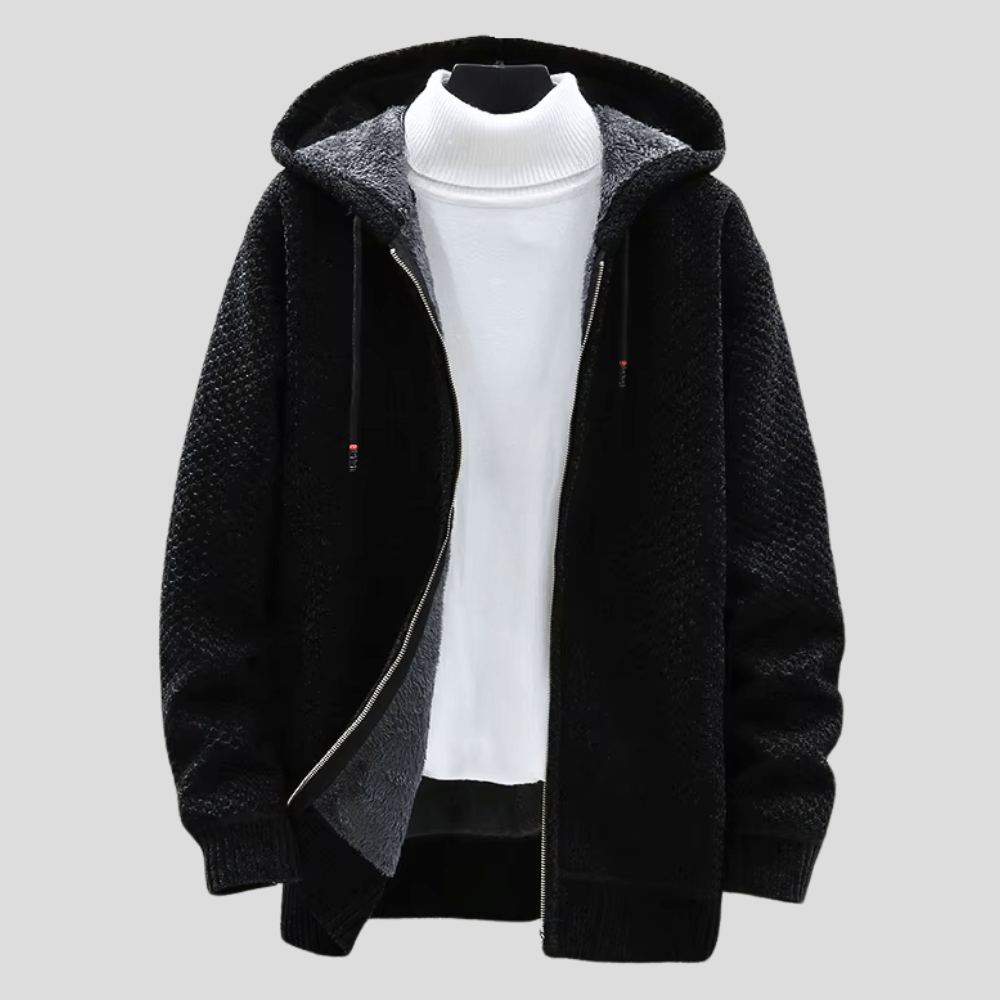 Thomas™ | Stickad Hoodie