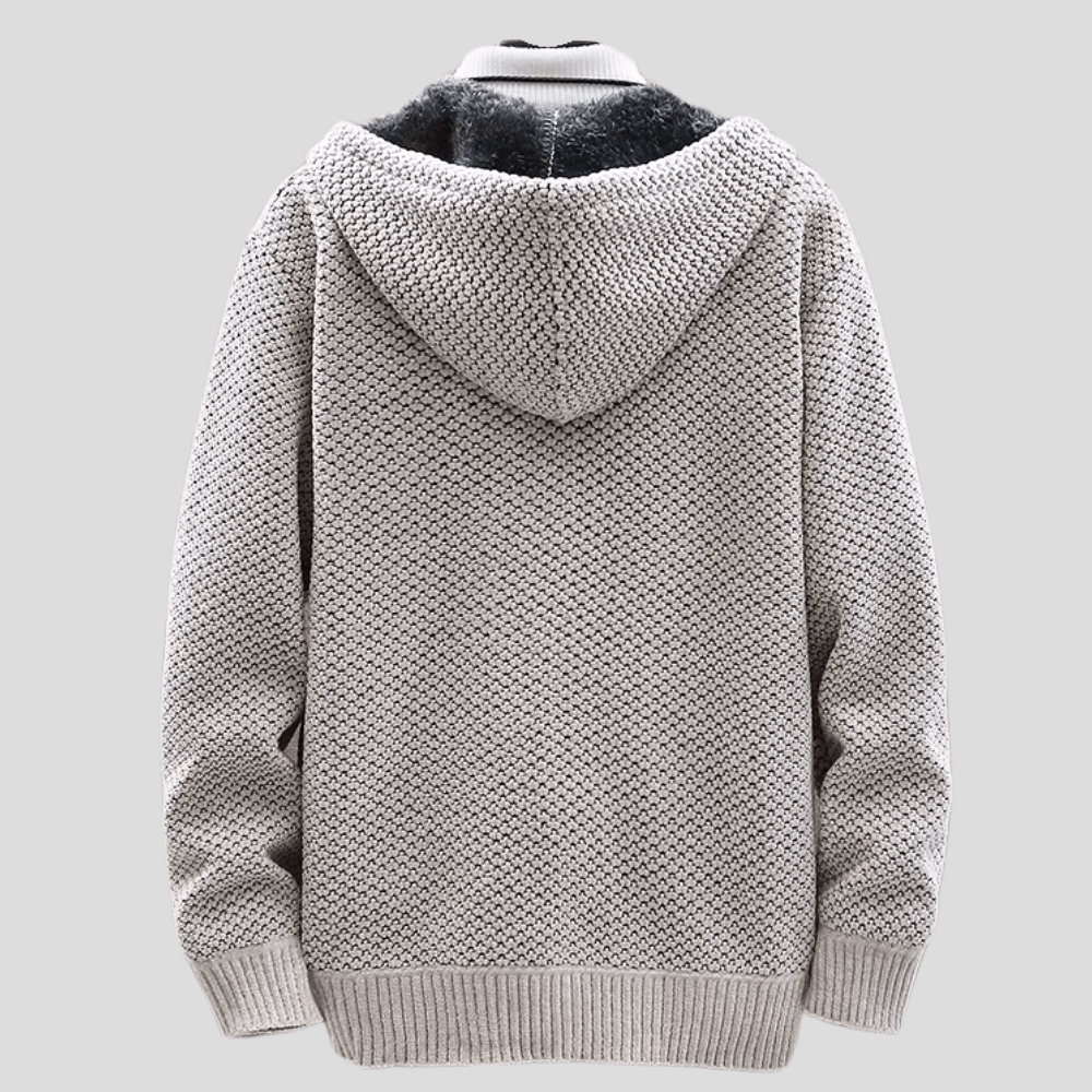 Thomas™ | Stickad Hoodie