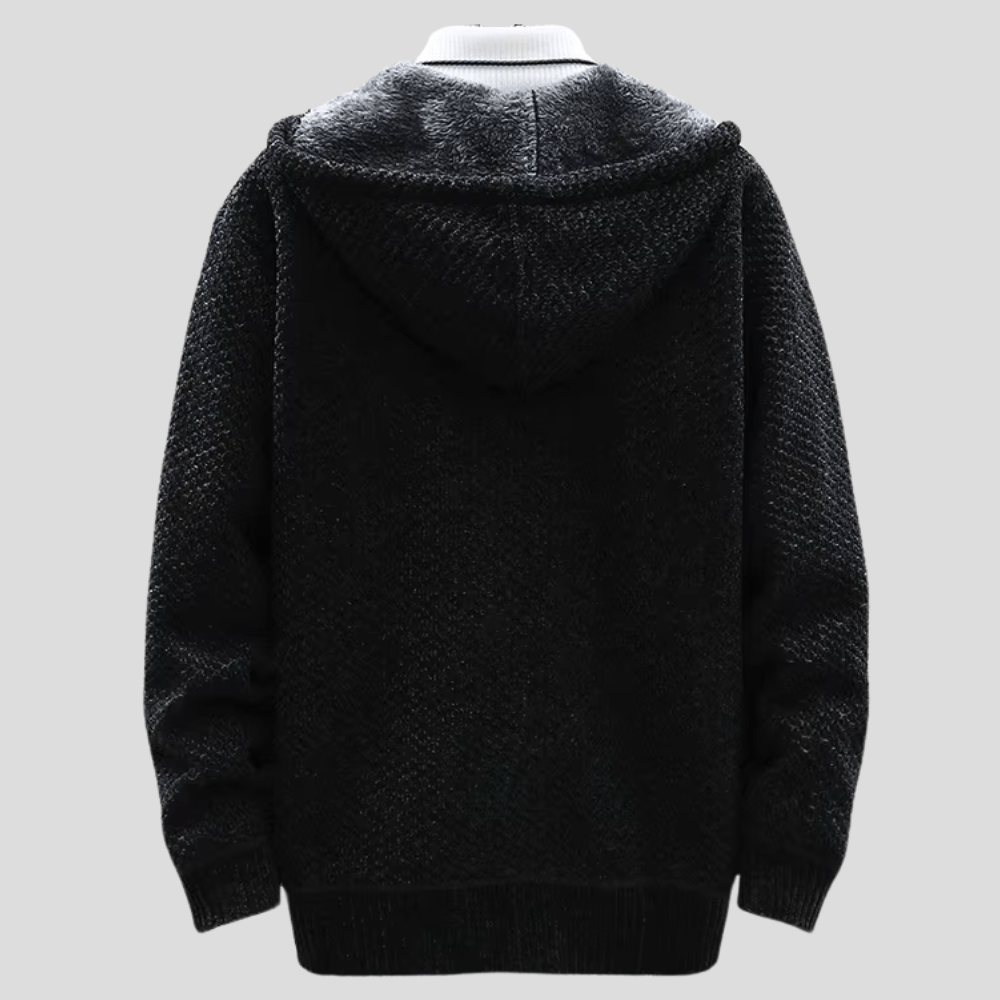 Thomas™ | Stickad Hoodie