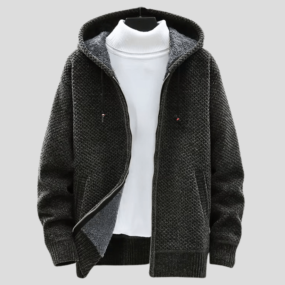 Thomas™ | Stickad Hoodie