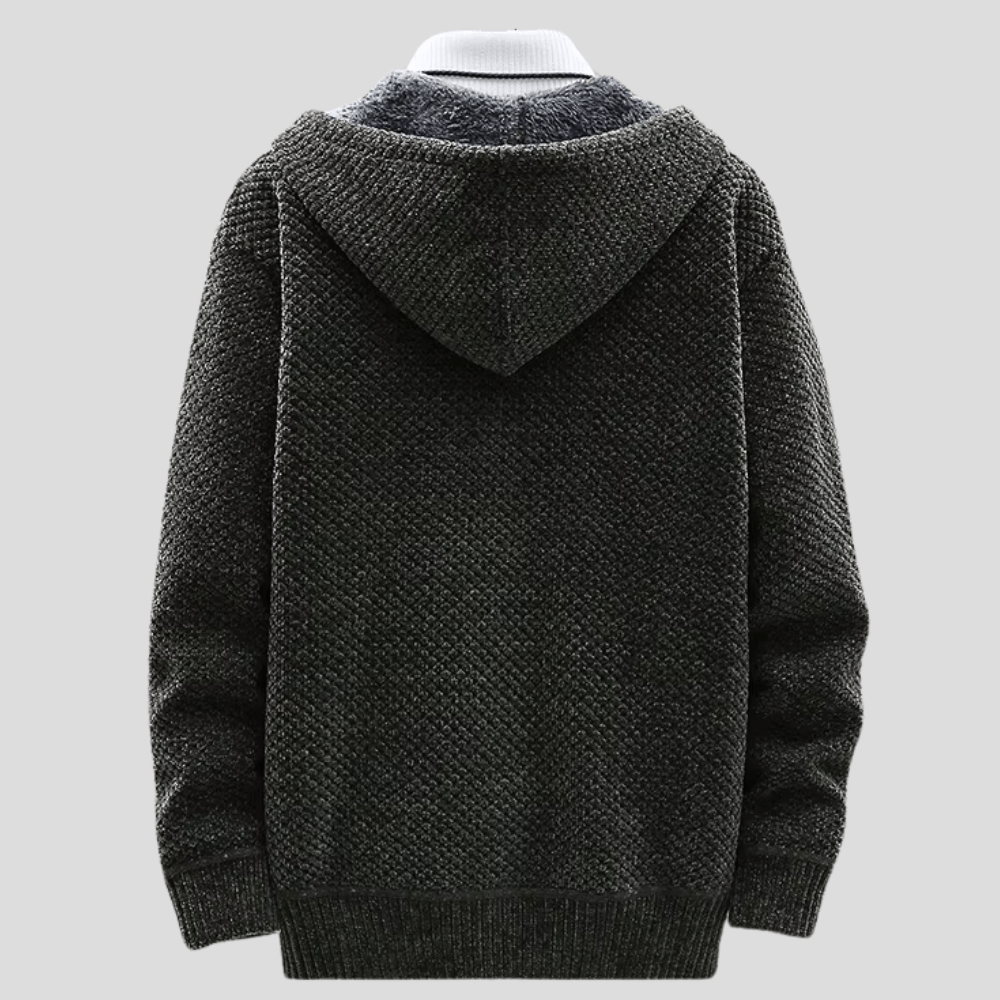 Thomas™ | Stickad Hoodie