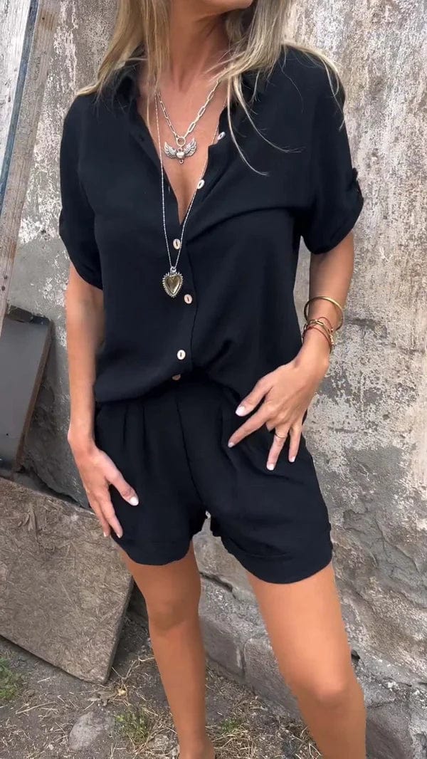 LIVIA™ | Luftigt Linne-Set med Stil & Komfort
