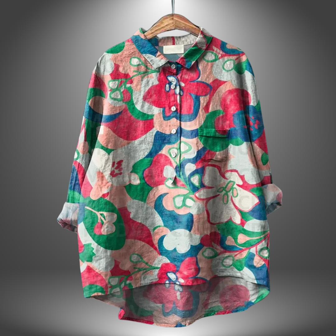 Linnéa™ | Blommig och Feminint Blus