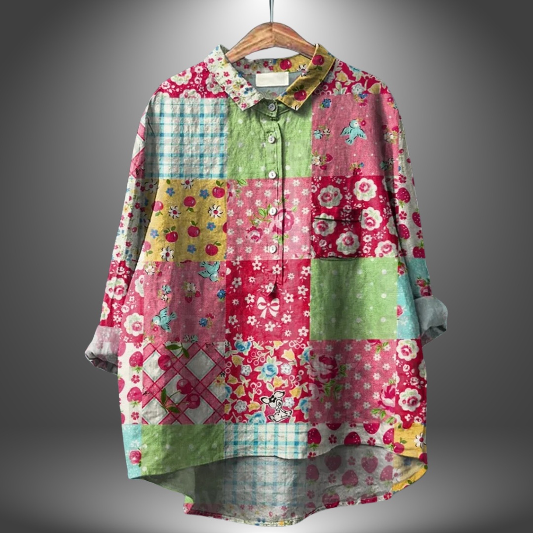 Linnéa™ | Blommig och Feminint Blus