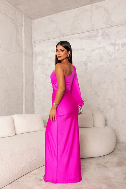 Izabela™ | Elegant Grön Kvällsklänning