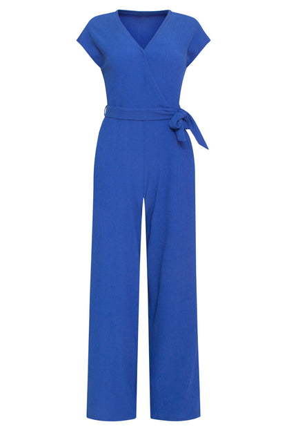 Nova™  Elegant & Bekväm Blå Jumpsuit