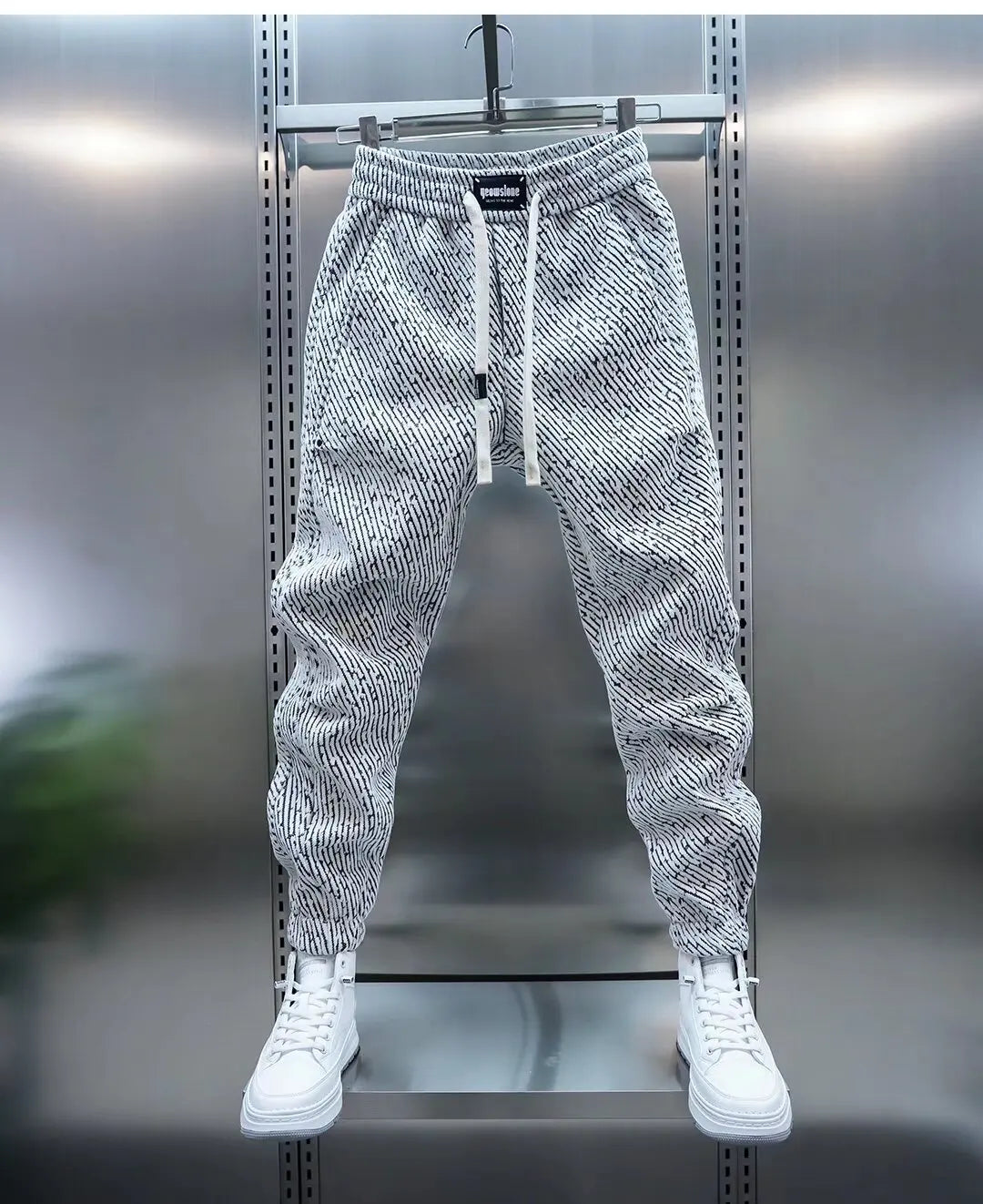 Viktor™ | Mönstrade Byxor för Urban Stil