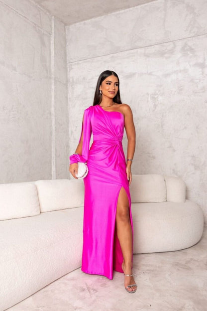 Izabela™ | Elegant Grön Kvällsklänning