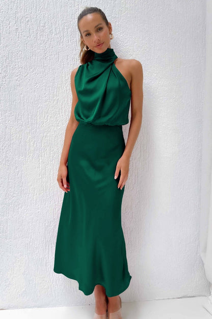 Benthe™ | Lyxig Midiklänning med Off-Shoulder-design
