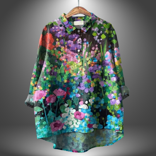 Linnéa™ | Blommig och Feminint Blus