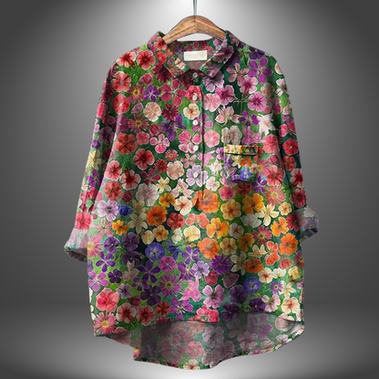 Linnéa™ | Blommig och Feminint Blus