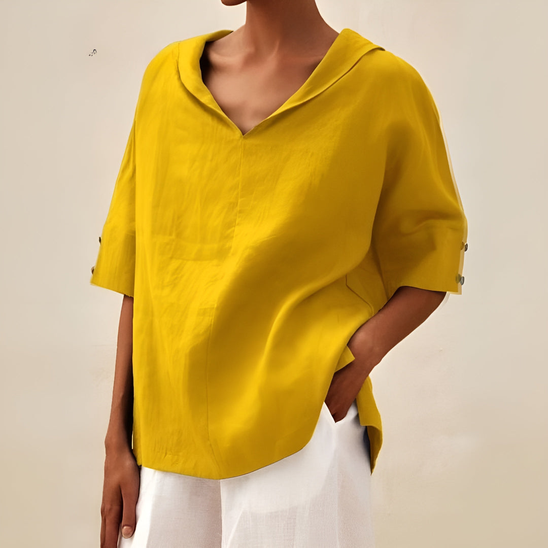 Märta™ | Lätt och Elegant Blus för Varje Dag