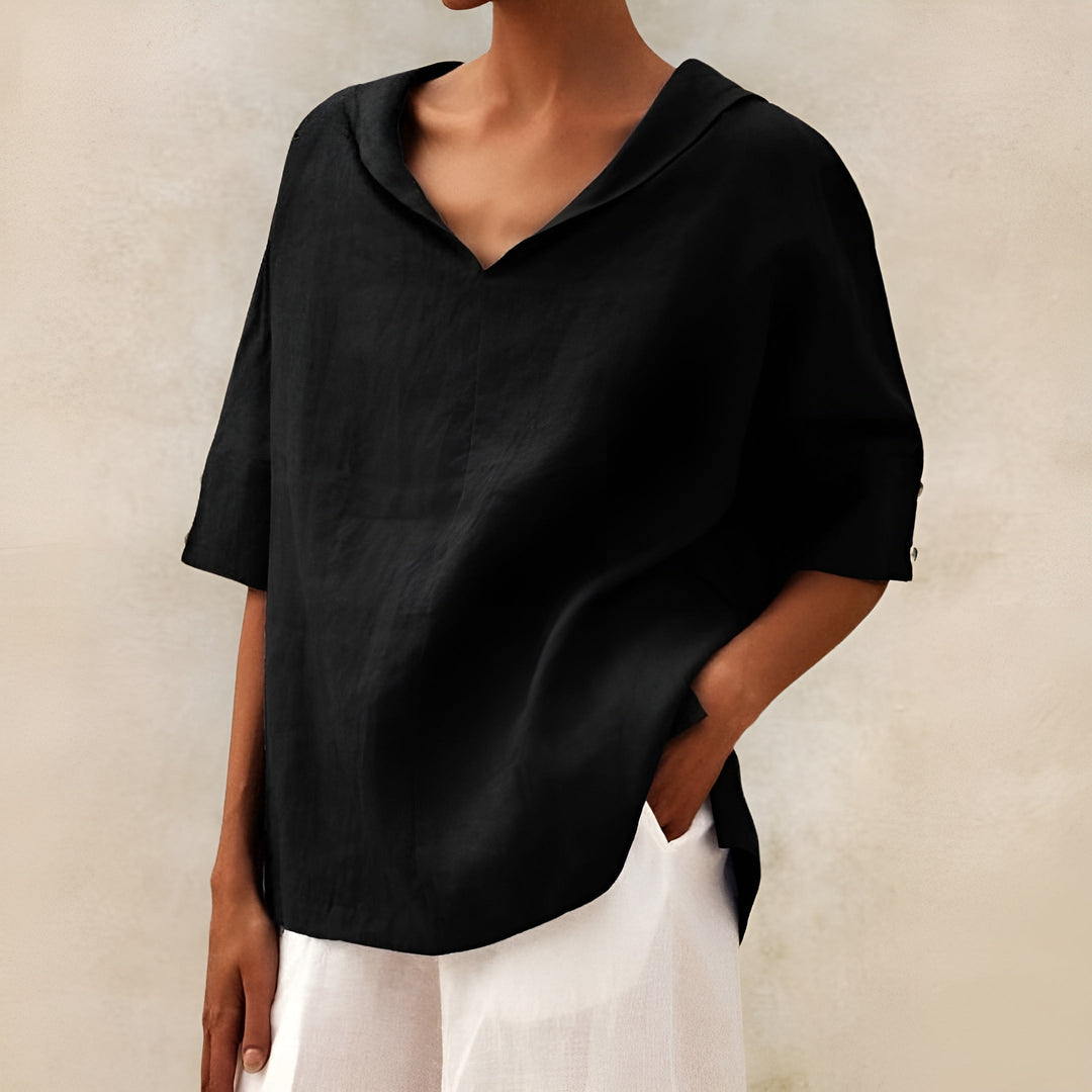 Märta™ | Lätt och Elegant Blus för Varje Dag