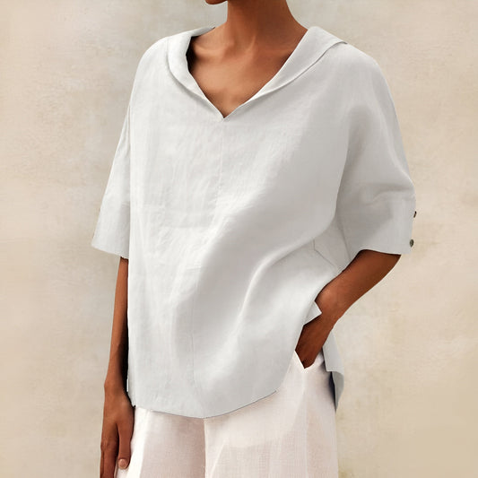 Märta™ | Lätt och Elegant Blus för Varje Dag