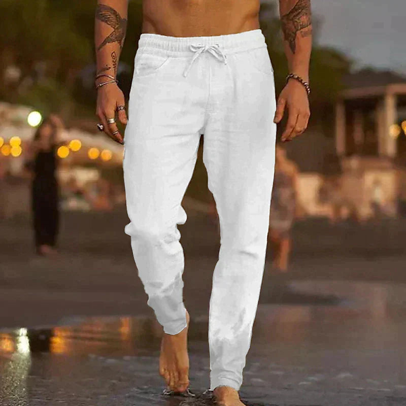 Solhem™ | Linnebyxor för Strand & Sommar