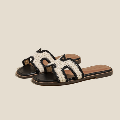 Maja Raphia™ | Eleganta Sandaler i Begränsad Utgåva