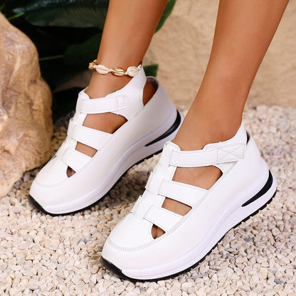 Elvira™ | Barcelona Breeze Läder Sandaler