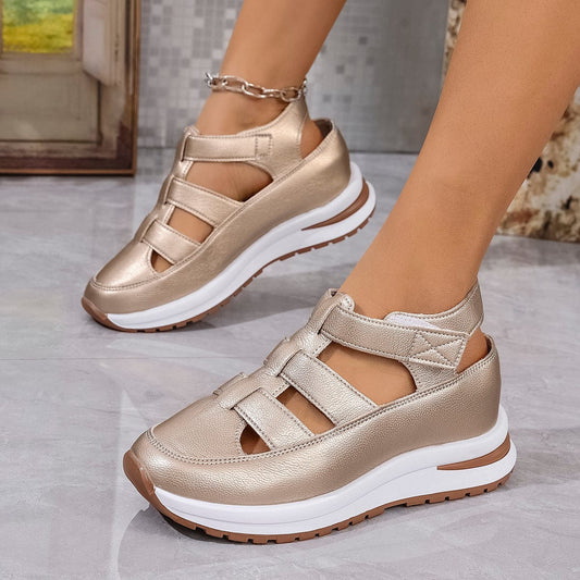 Elvira™ | Barcelona Breeze Läder Sandaler