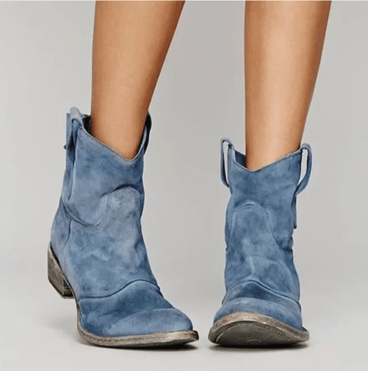 Malin™ | Roselle Västra Boots i Mocka