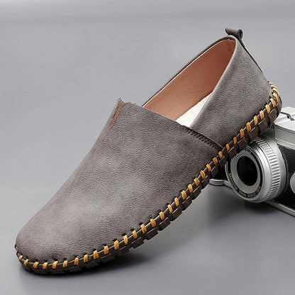 Santorini™ | Läderloafers för Män