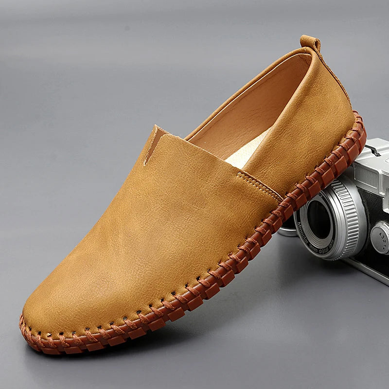 Santorini™ | Läderloafers för Män