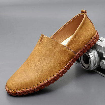 Santorini™ | Läderloafers för Män