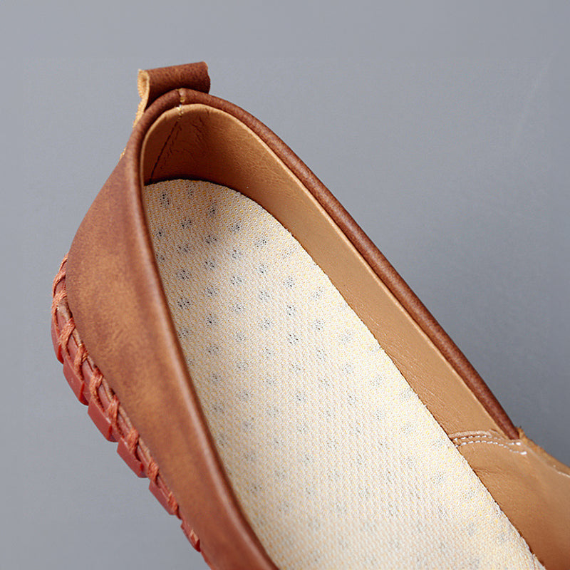 Santorini™ | Läderloafers för Män