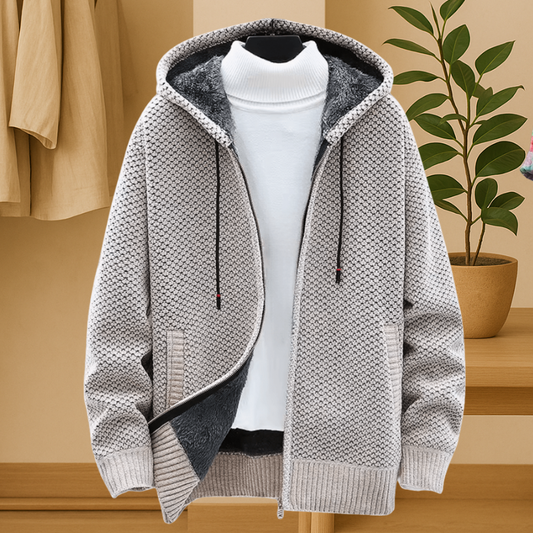 Thomas™ | Stickad Hoodie