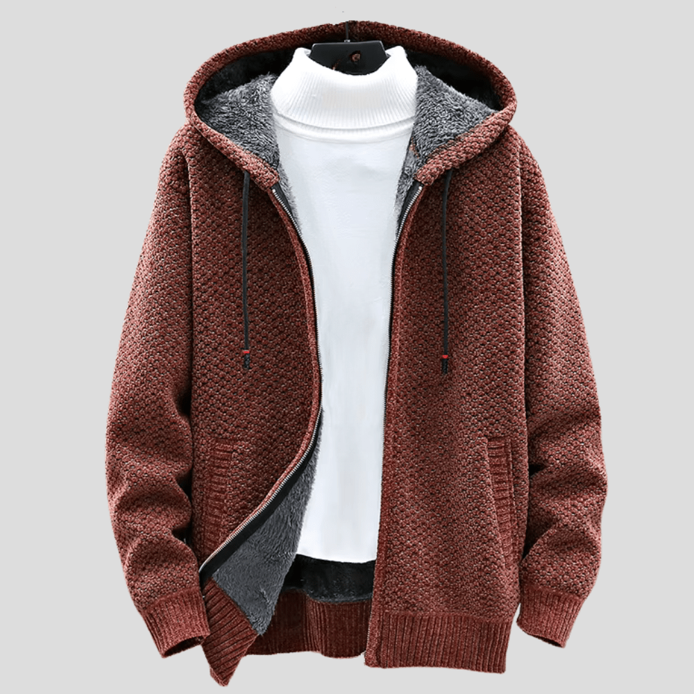 Thomas™ | Stickad Hoodie