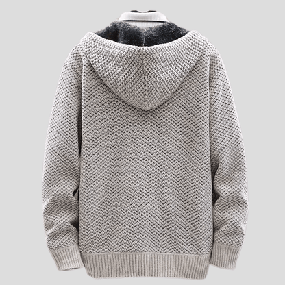 Thomas™ | Stickad Hoodie