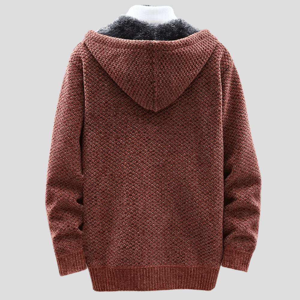 Thomas™ | Stickad Hoodie