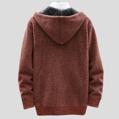 Thomas™ | Stickad Hoodie
